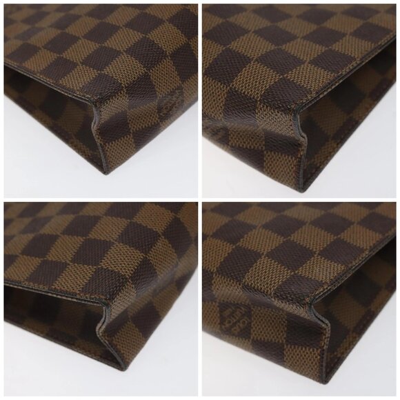 LOUIS VUITTON Damier Ebene Poche Toilette 26 Pouch - Picture 16 of 16